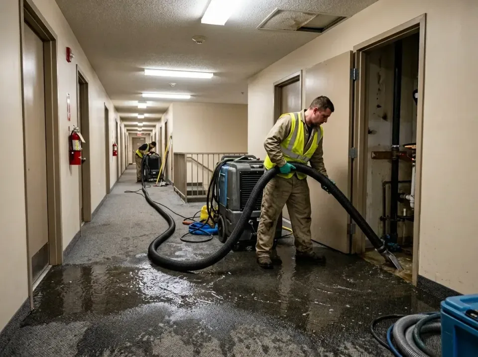 multi-unit-apartment-hallway-f-005 — frequently asked questions, Emergency Burst Pipe Water Extraction & Removal in Halfway,…
